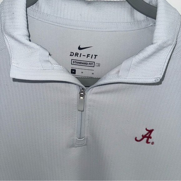 Nike Women’s Alabama Logo White Dri-FIT Quarter-Zip - Picture 4 of 6
